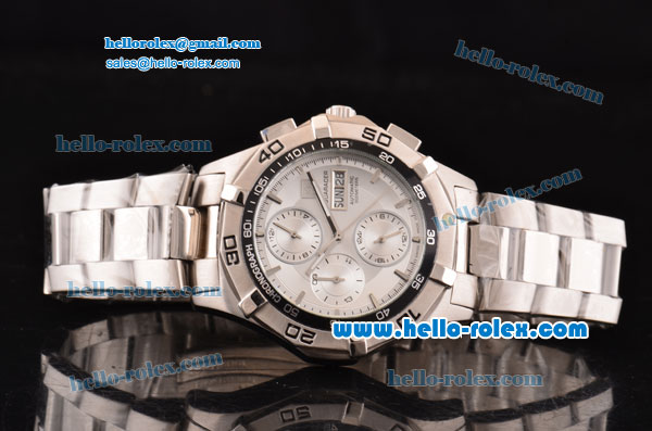 Tag Heuer Aquaracer 300 Meters Automatic Movement Full Steel with White Dial - Click Image to Close